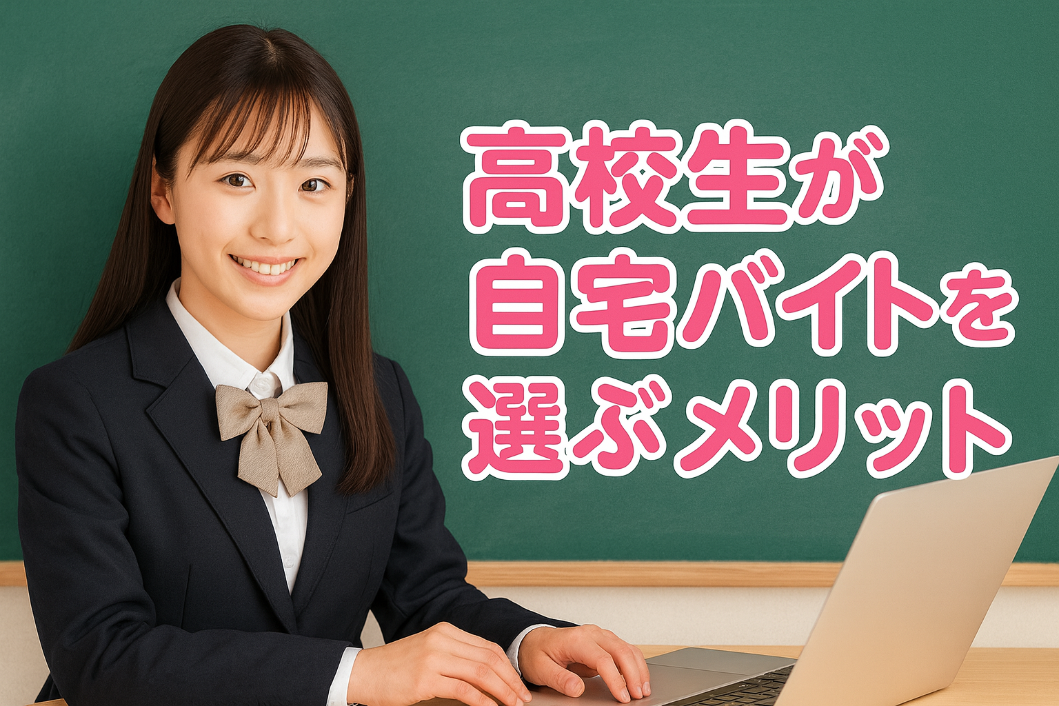高校生が自宅バイトを選ぶメリット