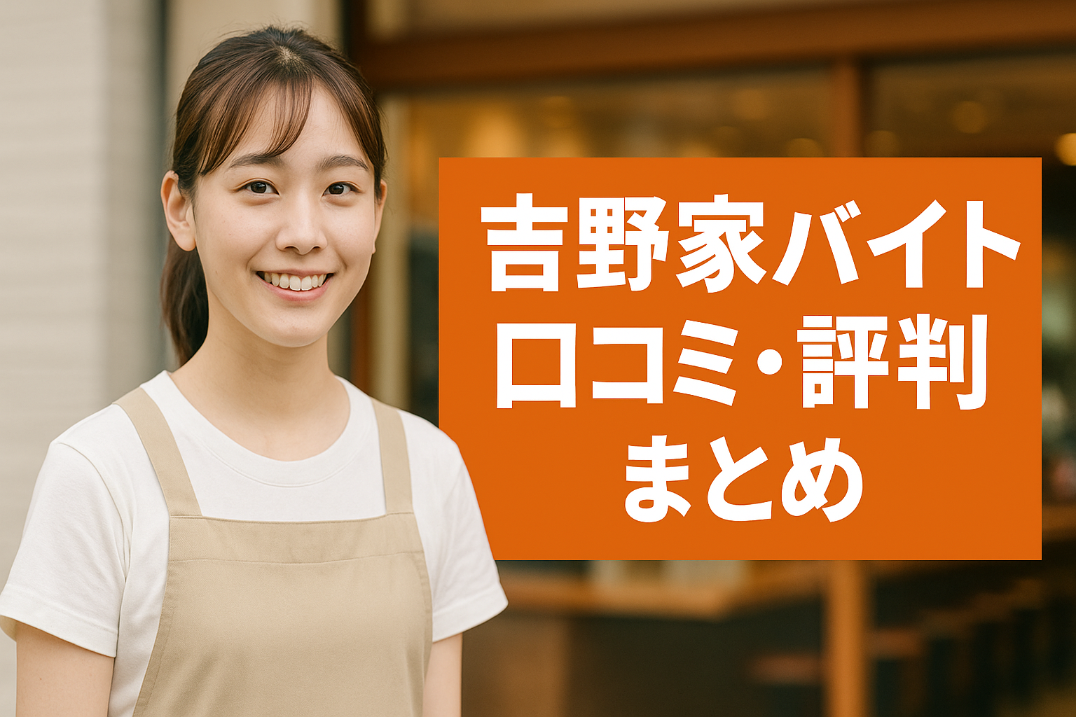 吉野家のバイトの口コミや評判とは？仕事内容やきつさについてご紹介！