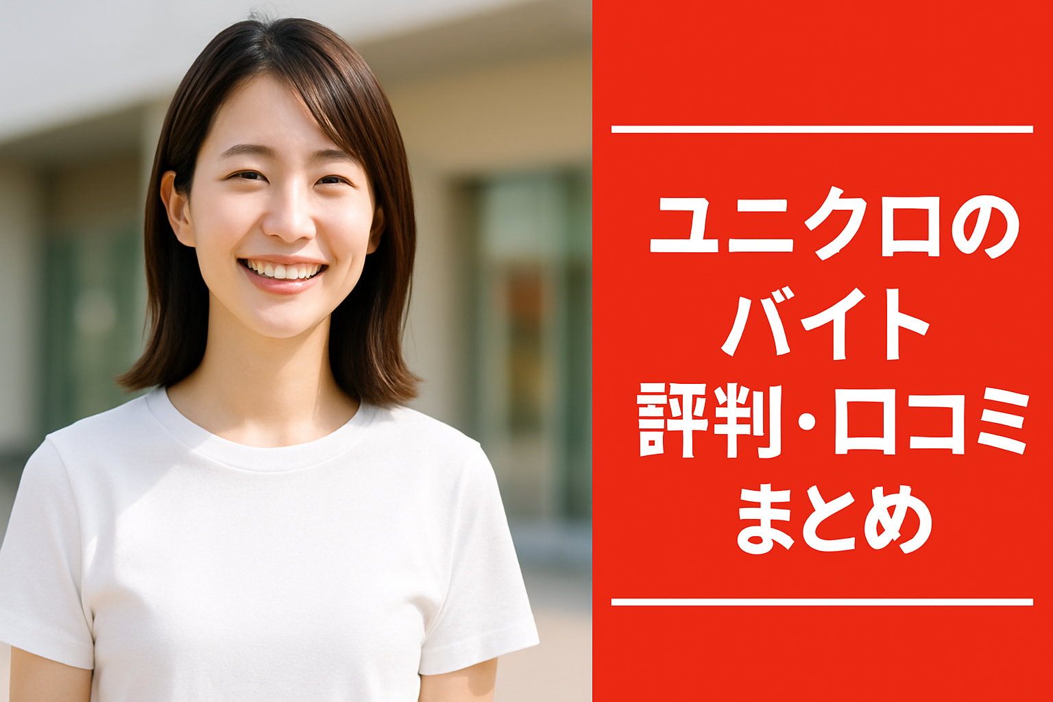 ユニクロのバイトの口コミや評判とは？仕事内容やきつさについてご紹介！